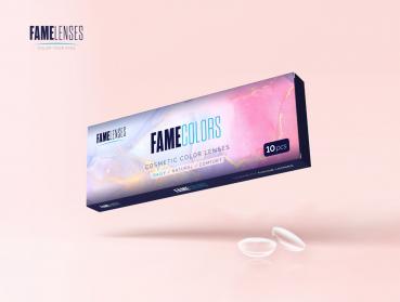 FAMECOLORS 'Fame Hazel' 10x daily lenses / 5xPairs